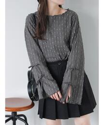 ehka sopo | 切替プリーツミニスカート(スカート)