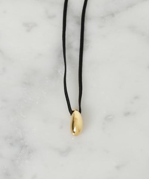 PHILIPPE AUDIBERT(フィリップ オーディベール)の「PHILIPPE AUDIBERT Marta cord necklace(ネックレス・レディース・ゴールド・-)」の1枚目の写真