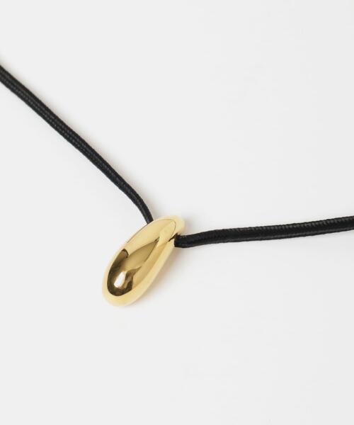 PHILIPPE AUDIBERT(フィリップ オーディベール)の「PHILIPPE AUDIBERT Marta cord necklace(ネックレス・レディース・ゴールド・-)」の2枚目の写真