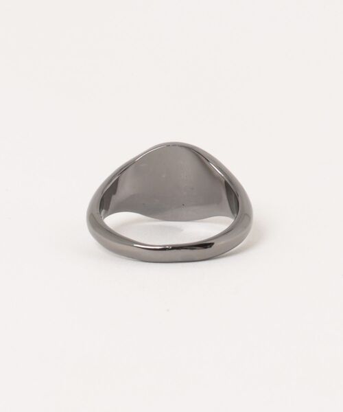 ARCHIVER(アーカイバ)の「【CALM(カーム)】BRASS Signet Ring(リング・メンズ・ブラック/シルバー/ゴールド・15号/11号/9号/13号)」の5枚目の写真