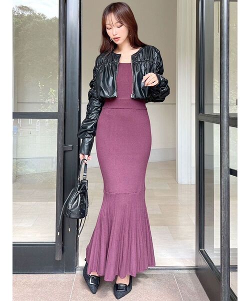 【セール】ヘムバルンギャザーブルゾン(ブルゾン)|RESEXXY(リゼクシー) 【セール】ヘムバルンギャザーブルゾン(ブルゾン)|RESEXXY(リゼクシー)