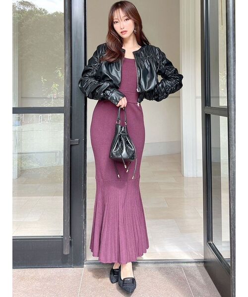 【セール】ヘムバルンギャザーブルゾン(ブルゾン)|RESEXXY(リゼクシー) 【セール】ヘムバルンギャザーブルゾン(ブルゾン)|RESEXXY(リゼクシー)