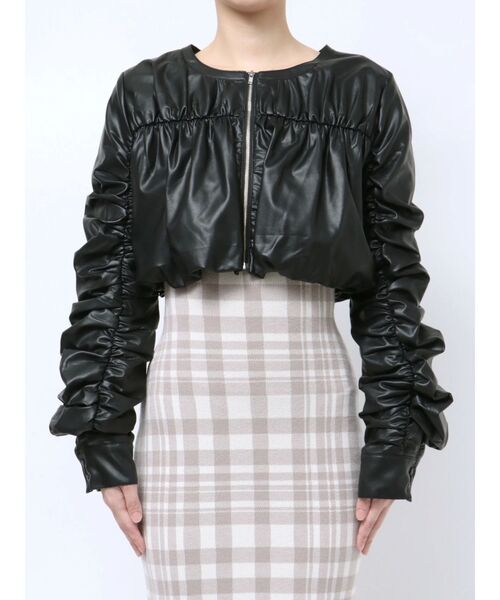 【セール】ヘムバルンギャザーブルゾン(ブルゾン)|RESEXXY(リゼクシー) 【セール】ヘムバルンギャザーブルゾン(ブルゾン)|RESEXXY(リゼクシー)