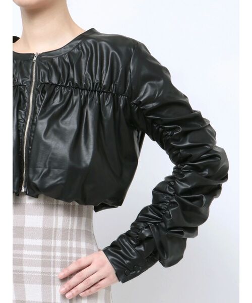 【セール】ヘムバルンギャザーブルゾン(ブルゾン)|RESEXXY(リゼクシー) 【セール】ヘムバルンギャザーブルゾン(ブルゾン)|RESEXXY(リゼクシー)