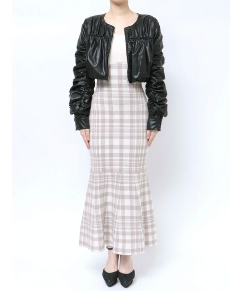 【セール】ヘムバルンギャザーブルゾン(ブルゾン)|RESEXXY(リゼクシー) 【セール】ヘムバルンギャザーブルゾン(ブルゾン)|RESEXXY(リゼクシー)