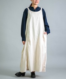 OMNIGOD | [OMNIGOD womens / オムニゴッド] ツイル スリーブレスドレス(ジャンパースカート)