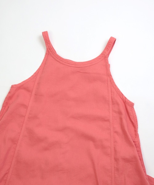 OMNIGOD（オムニゴッド）の「[OMNIGOD womens / オムニゴッド] ツイル スリーブレスドレス（ジャンパースカート・レディース・ネイビー/チャコールグレー/ホワイト/ピンク・FREE）」の10枚目の写真