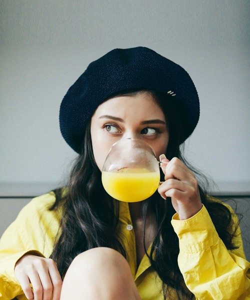 HUNTISM（ハンティズム）の「Switching Beret（ハンチング/ベレー帽・レディース・ブラック・FREE）」の4枚目の写真