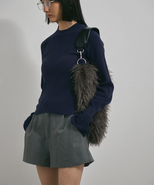 トートバッグ YOUHEE 2COLORS YOUHEE FUR TOTE BAG YOUHEE YOUHEE SHOPPER BAG (YOUHEE/トートバッグ) 110714015