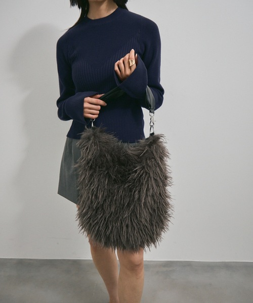 Shaggy Fur Tote Bag / シャギーファートートバック（トート