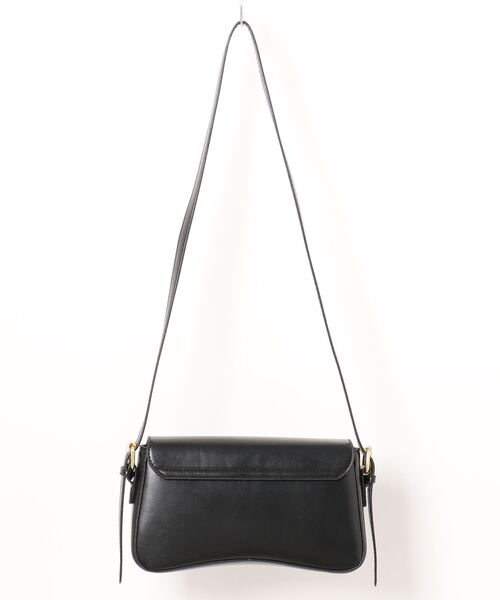 apres jour clair(アプレジュールクレア)の「【apres jour clair×ARIAZ】ウェーブフラップバッグ(ショルダーバッグ・レディース・ブラック/ダークブラウン・FREE)」の6枚目の写真