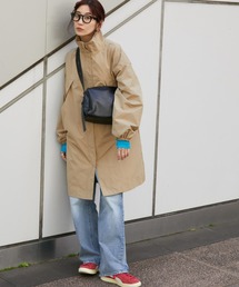 Auntie Rosa Holiday | ハイネックミドルコート(ダウンジャケット/コート)