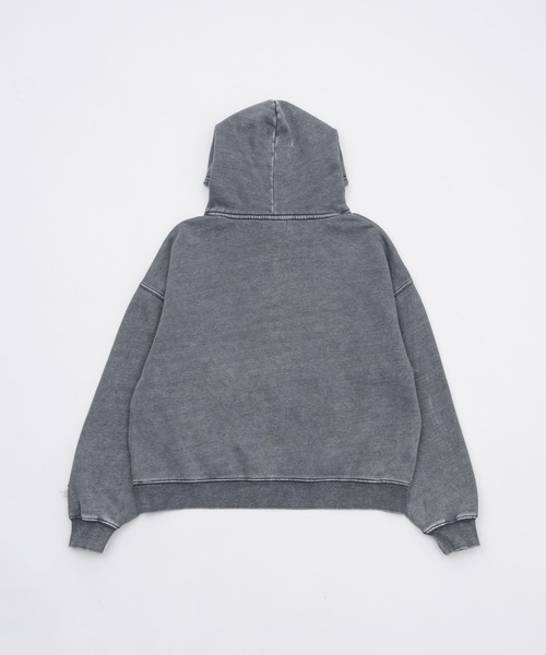 しの パーカー フーディ S チャコールグレー INTER FACTORY 新品☆しの パーカー フーディ S チャコールグレー INTER FACTORY