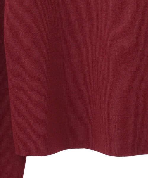 YECCA VECCA（イェッカヴェッカ）の「オフショルニット（ニット/セーター・レディース・ラベンダー/ブラック/アイボリー/レッド・FREE）」の11枚目の写真