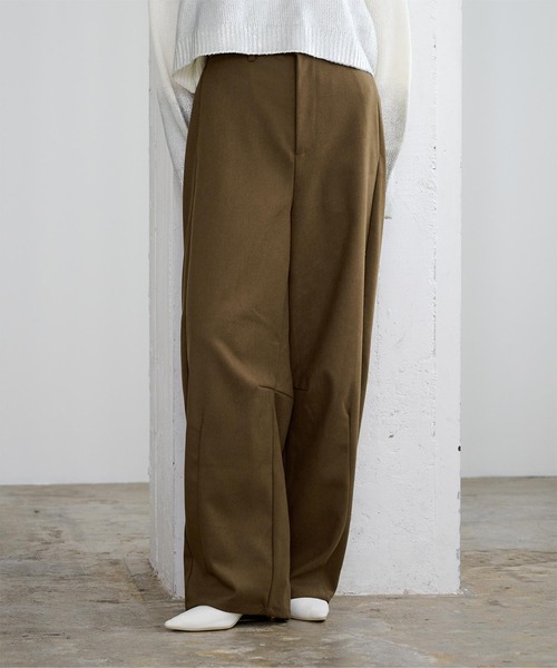 【セール】起毛ツイルカーブパンツ（その他パンツ）｜ur's（ユアーズ）