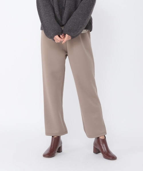 studio CLIP（スタディオクリップ）の「《ウタオ》軽量ボンディングパンツ（スウェットパンツ・レディース・モカ/チャコール・FREE）」の2枚目の写真