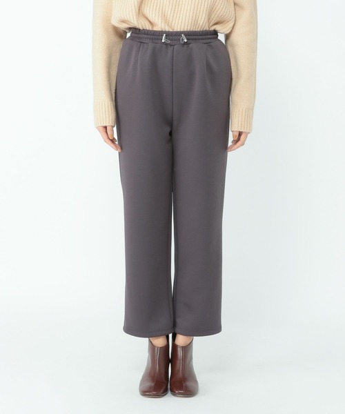 studio CLIP（スタディオクリップ）の「《ウタオ》軽量ボンディングパンツ（スウェットパンツ・レディース・モカ/チャコール・FREE）」の15枚目の写真