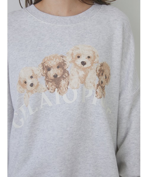 gelato pique（ジェラートピケ）の「【限定カラーあり】トイプードル裏