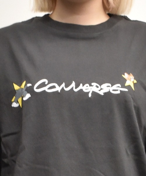 CONVERSE（コンバース）の「CONVERSE/コンバース CV X TOMｼｼｭｳBIGTｼｬﾂ Tシャツ 5287-5811（Tシャツ/カットソー・レディース・ホワイト系その他/ブラック系その他2/ブラック系その他/ホワイト系その他2・M）」の21枚目の写真