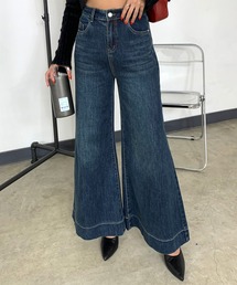 STRETCH TWILL DENIM ワイドフレアジーンズ 楽天市場】something サムシング リサ ワイド パンツ LISA WIDE
