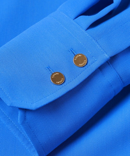 CULLNI(クルニ)の「Dry Karsey Bow Tie Long Sleeve Shirt(シャツ/ブラウス・メンズ・ホワイト/グリーン/ブルー/ブラック/ブルーグレー・0/1/2)」の8枚目の写真