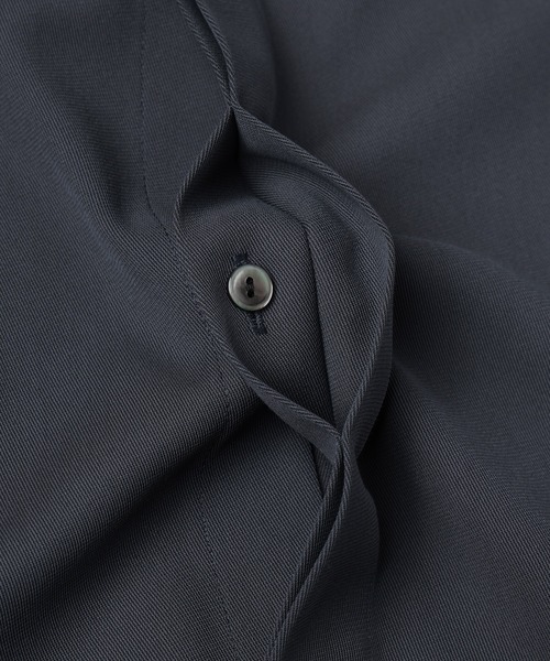 CULLNI(クルニ)の「Dry Karsey Bow Tie Long Sleeve Shirt(シャツ/ブラウス・メンズ・ホワイト/グリーン/ブルー/ブラック/ブルーグレー・0/1/2)」の19枚目の写真