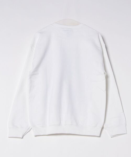 GILDAN（ギルダン）の「【GILDAN / ギルダン】プリン ト クルー スエット（スウェット・メンズ・ホワイト/グレー・X-LARGE/LARGE/MEDIUM）」の3枚目の写真