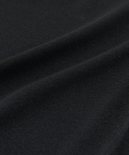 un dix cors（アンディコール）の「《ヘルシーな透け感》ラメシアーロンT（Tシャツ/カットソー・レディース・シルバー/ブラック/ベージュ・FREE）」の7枚目の写真