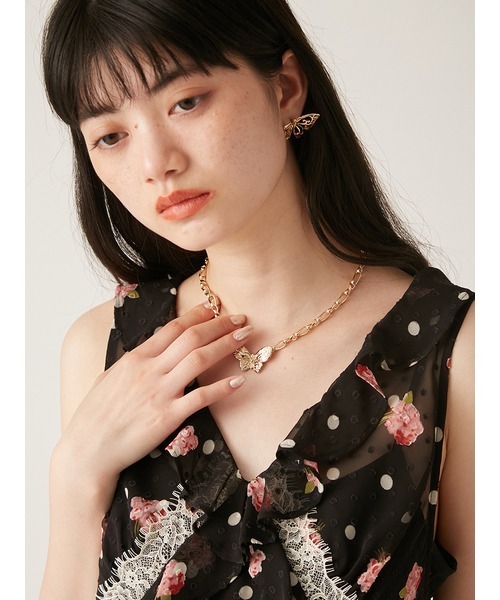 LILY BROWN（リリーブラウン）の「【LILY BROWN × ANNA SUI】バリエ柄ワンピース（ワンピース・レディース・ドット/レオパード/その他・1/0）」の17枚目の写真