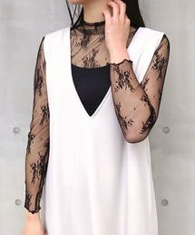 Q | レースインナー(Tシャツ/カットソー)