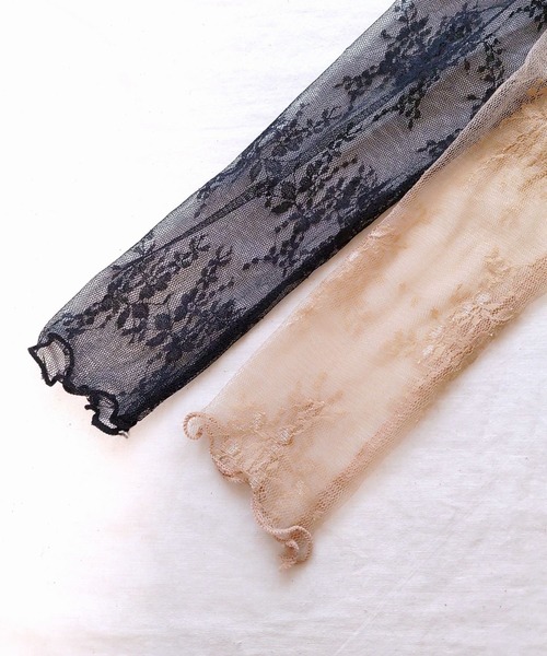 Q（キュー）の「レースインナー（Tシャツ/カットソー・レディース・モカ/ブラック・MEDIUM）」の4枚目の写真