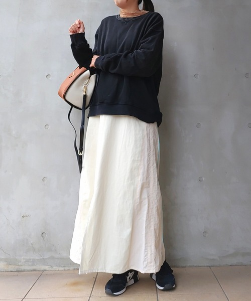 Q（キュー）の「レースインナー（Tシャツ/カットソー・レディース・モカ/ブラック・MEDIUM）」の6枚目の写真