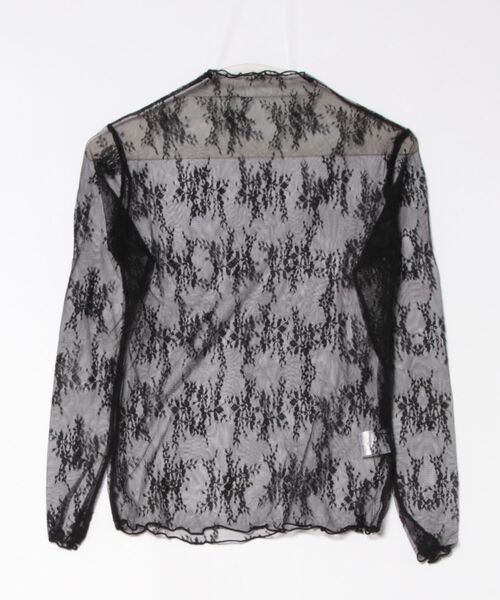 Q（キュー）の「レースインナー（Tシャツ/カットソー・レディース・モカ/ブラック・MEDIUM）」の8枚目の写真