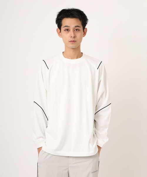 atmos(アトモス)の「atmos Piping LS T-shirt / アトモス パイピング LS Tシャツ(Tシャツ/カットソー・メンズ・ブラック/ホワイト・M/XL/L)」の11枚目の写真