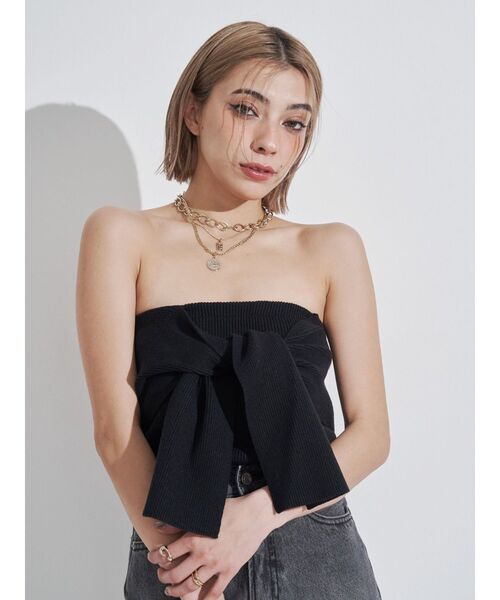 EVRIS（エヴリス）の「3連チェーンネックレス（ネックレス・レディース・シルバー/ゴールド・FREE）」の3枚目の写真