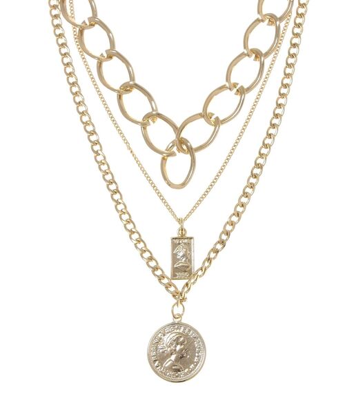 EVRIS（エヴリス）の「3連チェーンネックレス（ネックレス・レディース・シルバー/ゴールド・FREE）」の13枚目の写真