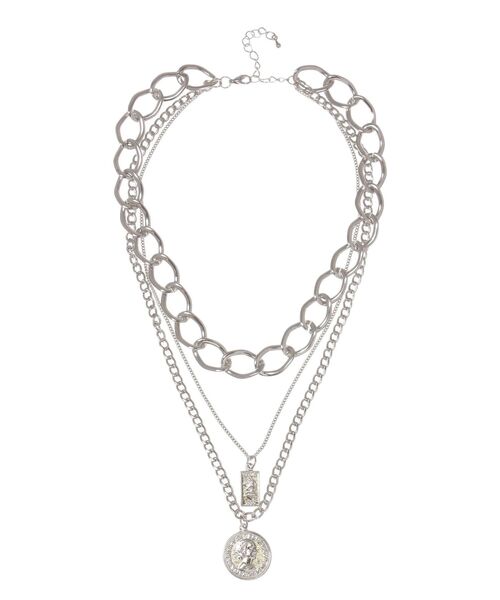 EVRIS（エヴリス）の「3連チェーンネックレス（ネックレス・レディース・シルバー/ゴールド・FREE）」の18枚目の写真