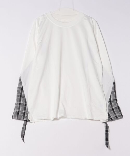 JOHNNY WOLF(ジョニーウルフ)の「ECKHART オーバーサイズ ボンテージ スリット プルオーバー(Tシャツ/カットソー・メンズ・ブラック/ホワイト・M/L)」の14枚目の写真