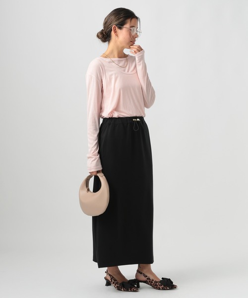 LE VERNIS（ル・ベルニ）の「【LE VERNIS(ル・ベルニ)】ParaMoonbag（ハンドバッグ・レディース・ブラック/アイボリー・FREE）」の3枚目の写真