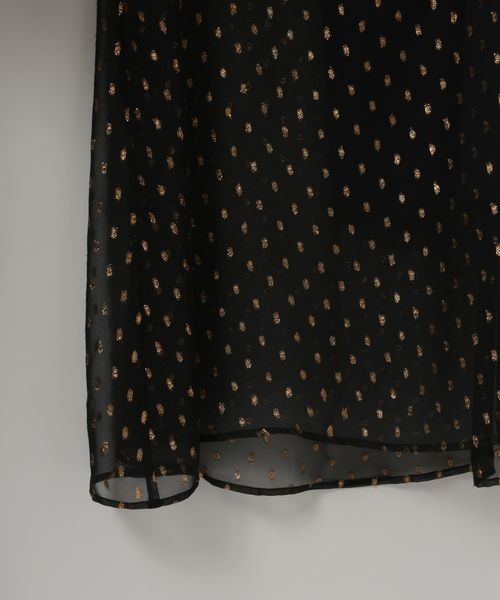 JEANASIS（ジーナシス）の「シアージャガードボリュームワンピース/308772（ワンピース・レディース・ブラック系その他/ホワイト系その他・FREE）」の12枚目の写真