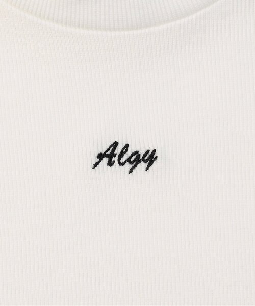 algy（アルジー）の「テープヤーンビスチェ&リブロンTセット（Tシャツ/カットソー・キッズ・ピンク/サックスブルー/オフホワイト・X-SMALL/MEDIUM/XX-SMALL/SMALL）」の7枚目の写真