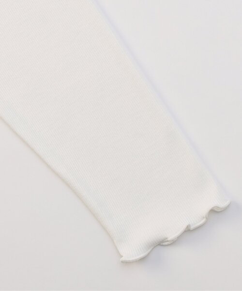 algy（アルジー）の「テープヤーンビスチェ&リブロンTセット（Tシャツ/カットソー・キッズ・ピンク/サックスブルー/オフホワイト・X-SMALL/MEDIUM/XX-SMALL/SMALL）」の8枚目の写真