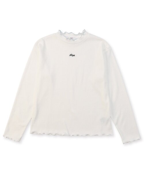 algy（アルジー）の「テープヤーンビスチェ&リブロンTセット（Tシャツ/カットソー・キッズ・ピンク/サックスブルー/オフホワイト・X-SMALL/MEDIUM/XX-SMALL/SMALL）」の16枚目の写真