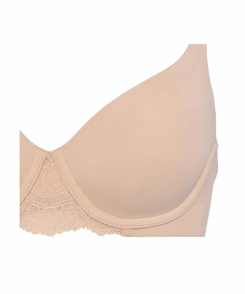 AMOSTYLE BY TRIUMPH(アモスタイルバイトリンプ)の「シームレスカップブラ シグネチャースムース【B,C,Dカップ】 AMST1480 WHU JX(ブラジャー・レディース・ベージュ/グリーン/ブラック・B65/B70/B75/C65/C70/C75/D65/D70/D75)」の11枚目の写真