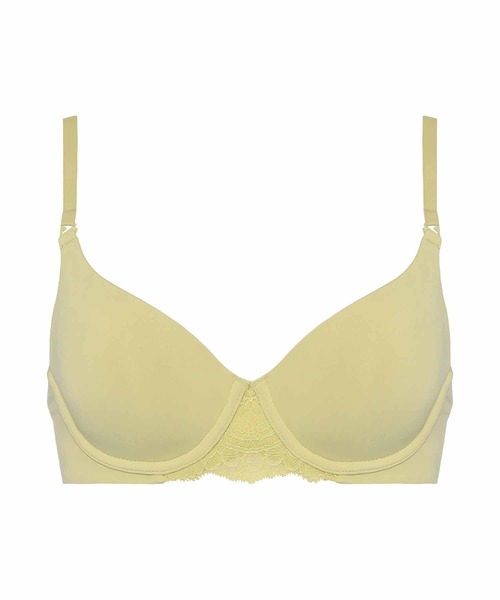 AMOSTYLE BY TRIUMPH(アモスタイルバイトリンプ)の「シームレスカップブラ シグネチャースムース【B,C,Dカップ】 AMST1480 WHU JX(ブラジャー・レディース・ベージュ/グリーン/ブラック・B65/B70/B75/C65/C70/C75/D65/D70/D75)」の6枚目の写真