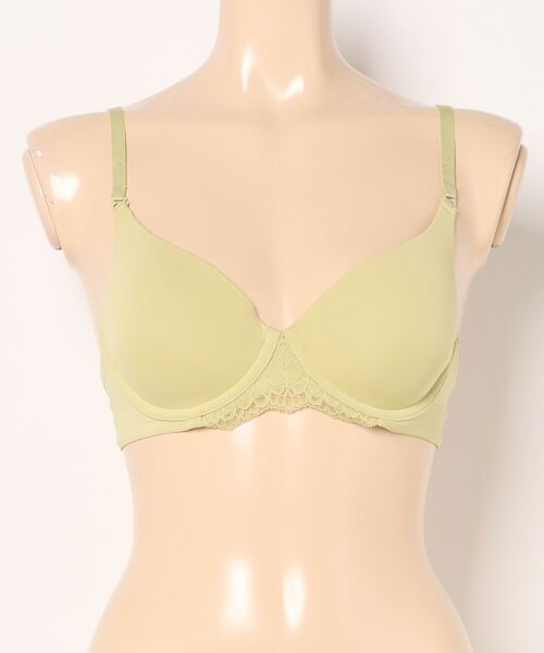 AMOSTYLE BY TRIUMPH(アモスタイルバイトリンプ)の「シームレスカップブラ シグネチャースムース【B,C,Dカップ】 AMST1480 WHU JX(ブラジャー・レディース・ベージュ/グリーン/ブラック・B65/B70/B75/C65/C70/C75/D65/D70/D75)」の17枚目の写真