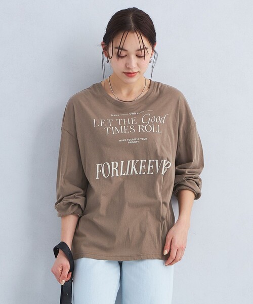 tシャツ PROTAGONISTA/プロタゴニスタ 別注ベア天竺NS TEE レディース PROTAGONISTA/プロタゴニスタ 別注ベア天竺NS TEE（Tシャツ