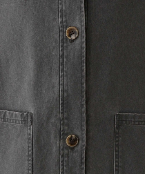 RAGEBLUE（レイジブルー）の「襟レザー/ヴィンテージライクBIGカバーオール（ブルゾン・レディース・スミクロ/オフホワイト・FREE）」の21枚目の写真