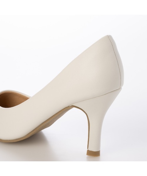 DULCIS REGALO(ドルキス レガロ)の「DulcisRegalo(ドルキスレガロ)8.5cmヒール美脚足長効果ポインテッドトゥパンプス(パンプス・レディース・ゴールド系その他/シルバー系その他/ホワイト系その他/ブラック/ブラック系その他・S/M/L/LL)」の8枚目の写真