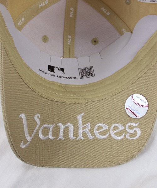 ☆MLB Korea☆パステルカラー モノグラムボールキャップ MLB キャップ 帽子 「MLB」日本未発売モデル Korea エムエルビー